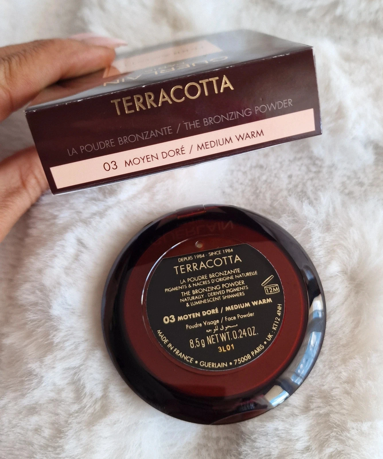 Guerlain Terracota La Poudre Bronzante 03 Moyen Doré / Medium Warm – Nueva – photo 10